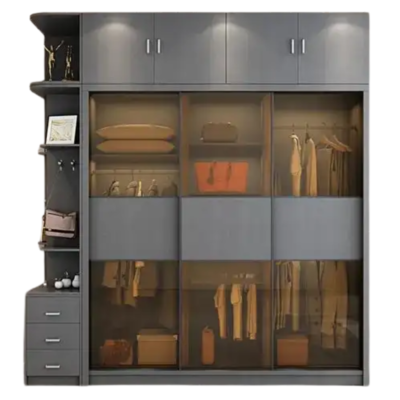 Glass Door Display Wardrobe