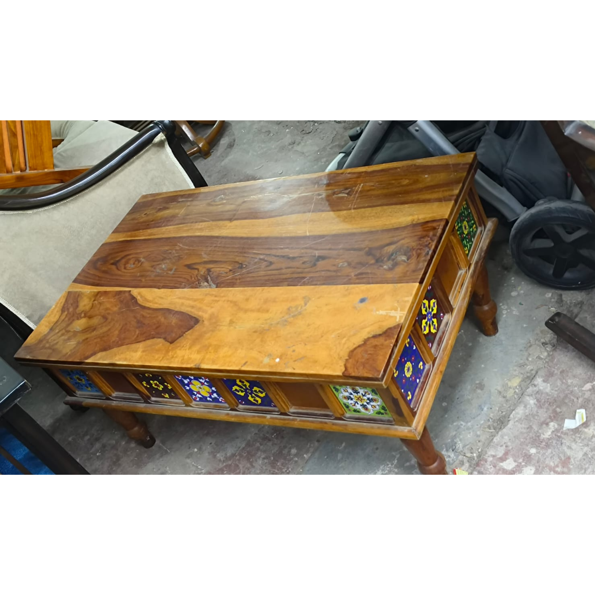 Sheesham wood centre table/ coffee table - Image 2