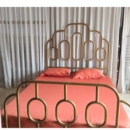 Premium Queen size metal bed  with mattress