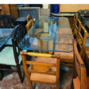 Pure teak wood dining table