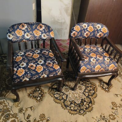 Pure teak wood Bed room chair