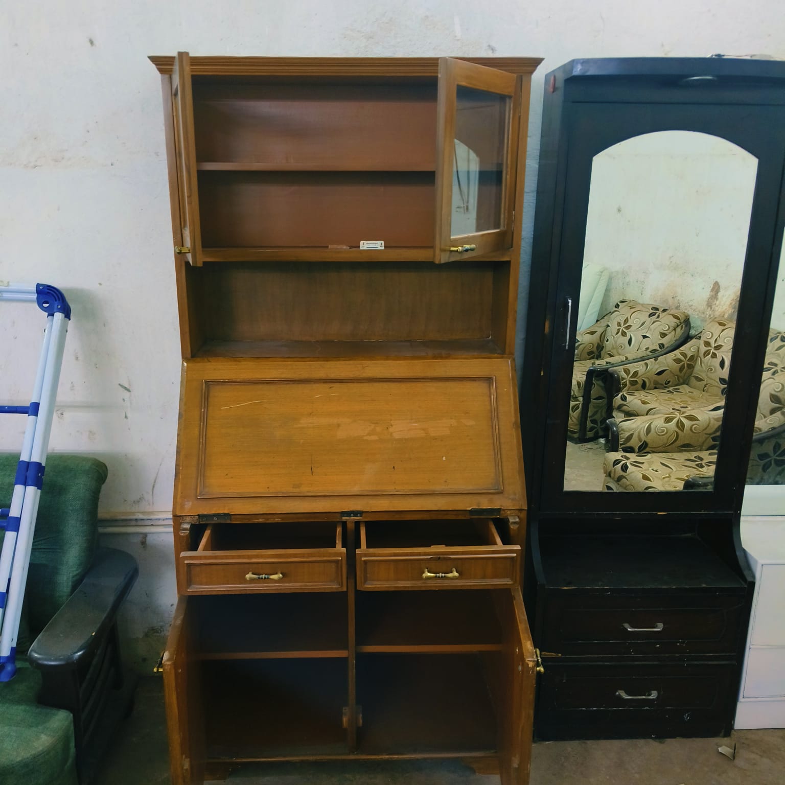 Teak wood study table - Image 2