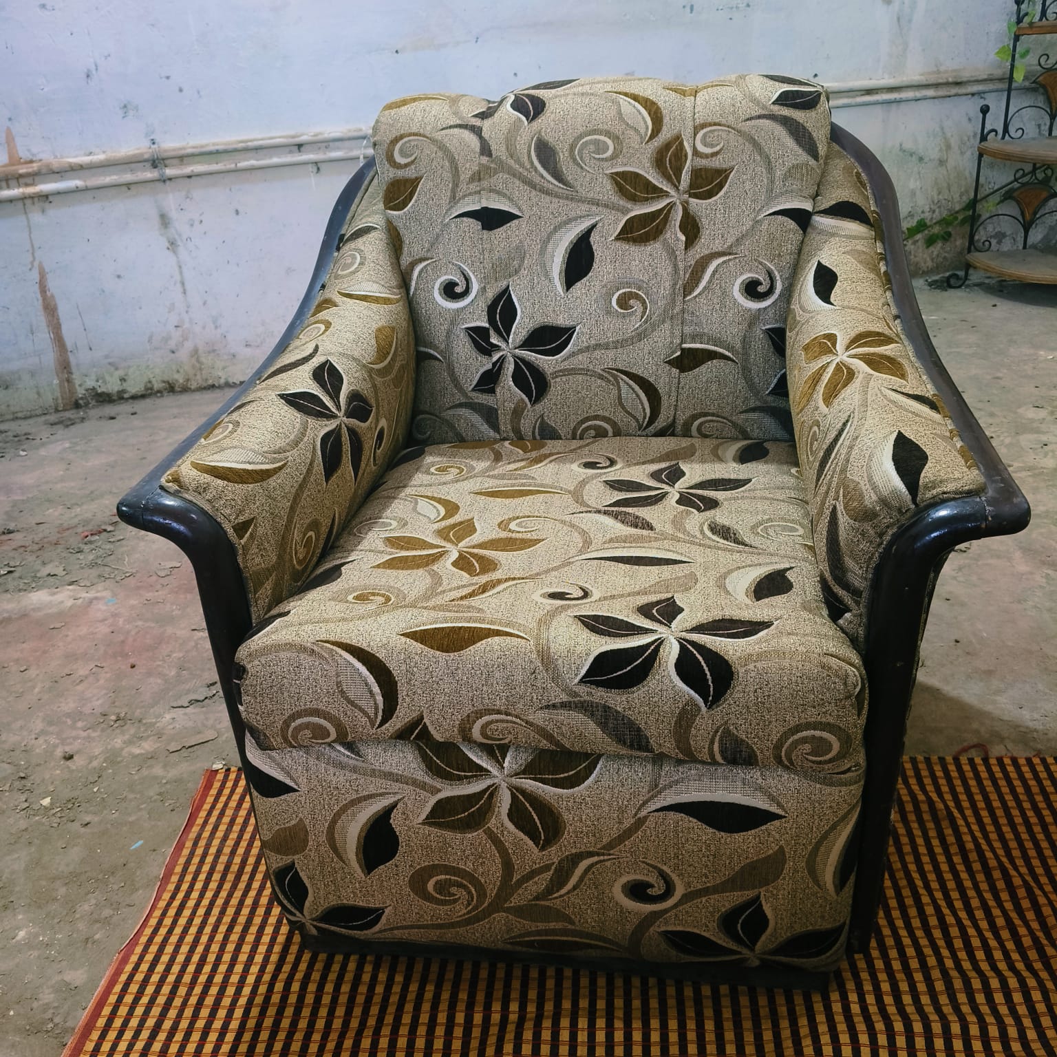 Solid teak wood sofa set - Image 2