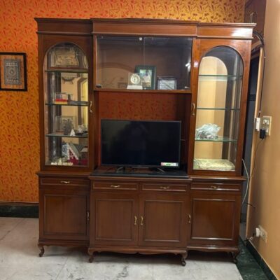 Crockery cabinet cum tv unit