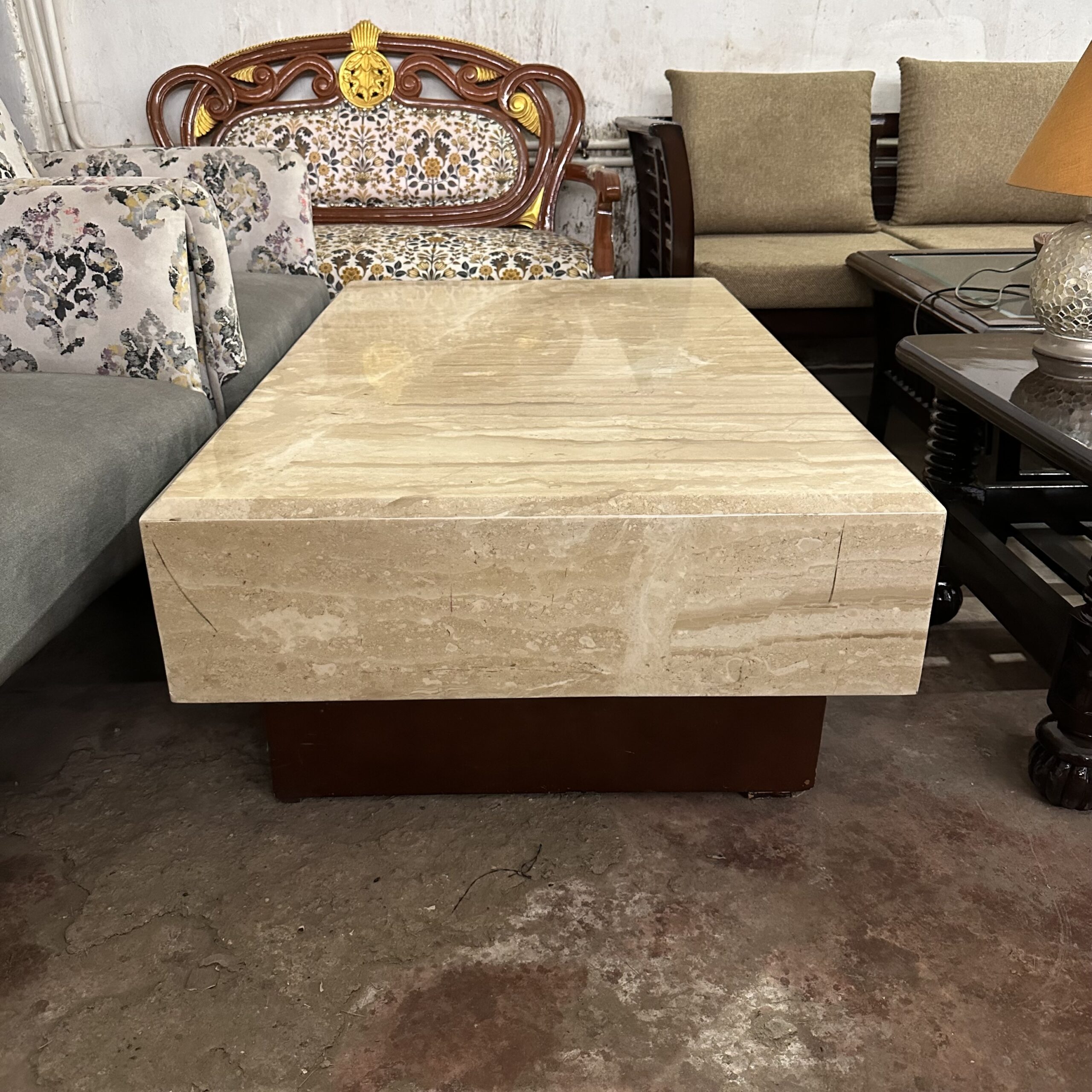 Marble top centre table - Image 3